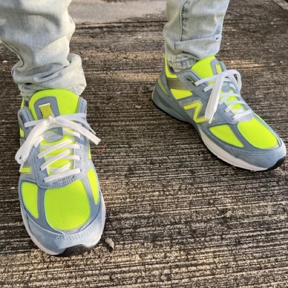 New Balance 990, Made In USA, Women's Grey Hi Lite Lifestyle Casual Sneakers NWT - Picture 5 of 5